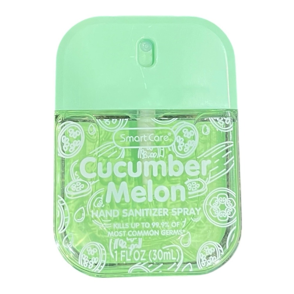 Smart Care Cucumber Melon Hand Sanitizer Spray 1 fl oz (30ml) Kills 99.9% Germs